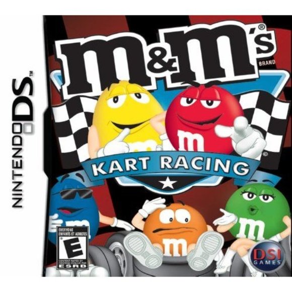 M&M's Kart Racing - Nintendo DS -Brand New, Sealed.